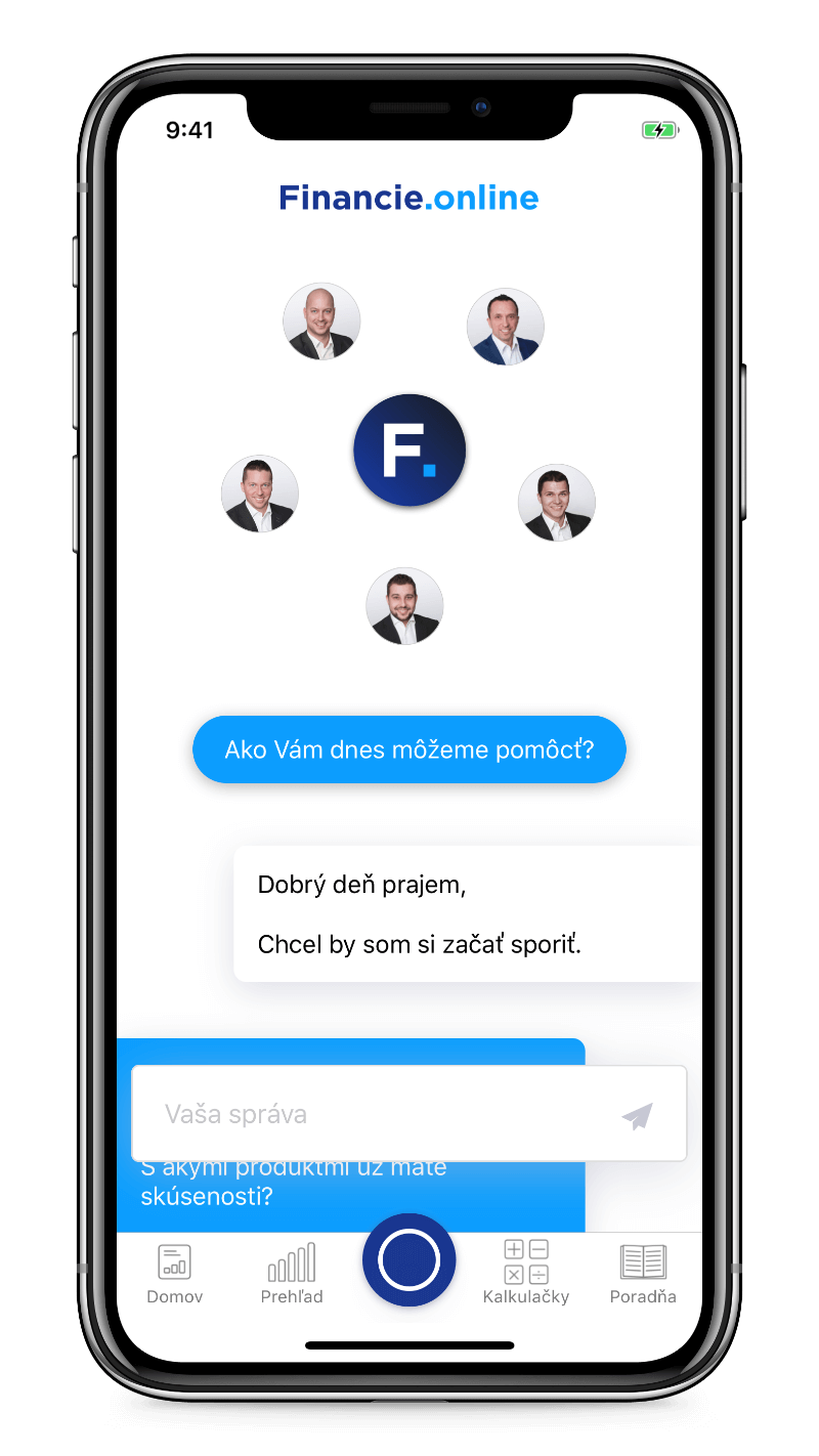 Aplikácia Financie.online