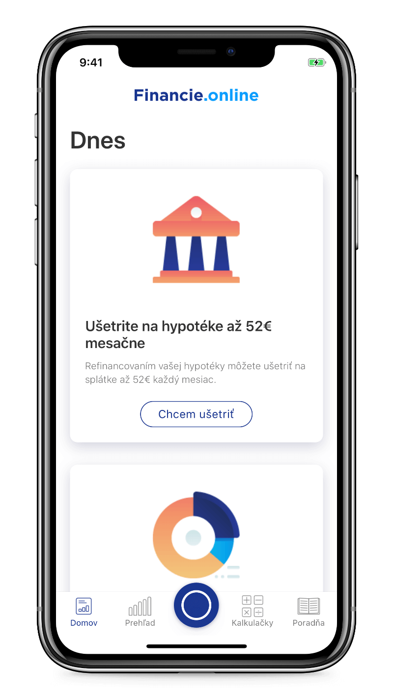 Aplikácia Financie.online